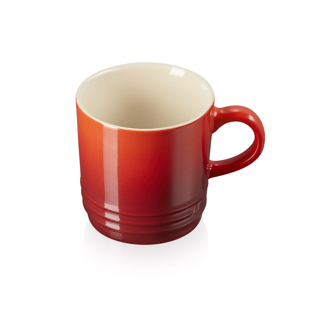Le Creuset Cerise Stoneware Cappuccino Mug 200ml